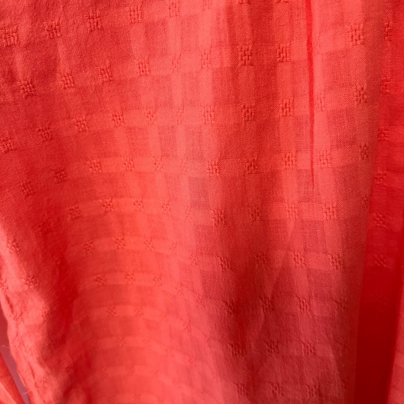 PONY TAILS ORANGE CASUAL BLOUSE SIZE 4 - Picture 3 of 6